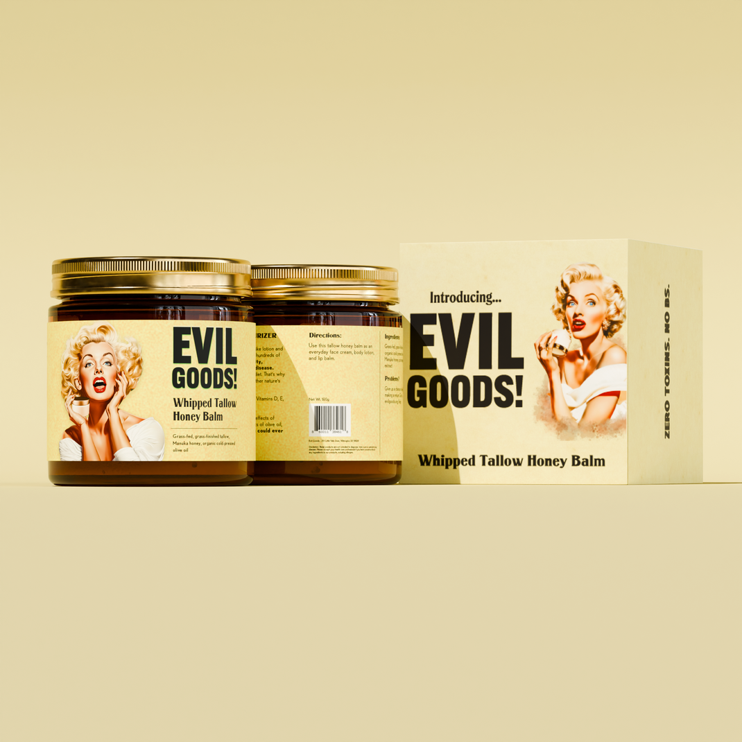EVIL GOODS Whipped Beef Tallow and Manuka Honey Balm